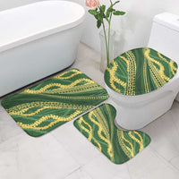 Polynesian Puakeniken Pikake Twisted Lei Bathroom Set Emerald - Polynesian Pride