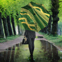 Polynesian Puakeniken Pikake Twisted Lei Umbrella Emerald - Polynesian Pride