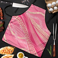 Polynesian Puakeniken Pikake Twisted Lei Apron Rose Pink - Polynesian Pride