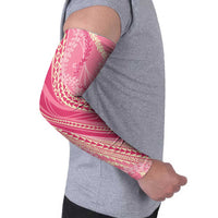 Polynesian Puakeniken Pikake Twisted Lei Arm Sleeves Rose Pink - Polynesian Pride