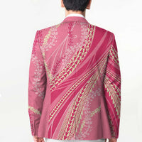 Polynesian Puakeniken Pikake Twisted Lei Blazer Rose Pink - Polynesian Pride