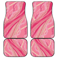 Polynesian Puakeniken Pikake Twisted Lei Car Mats Rose Pink - Polynesian Pride