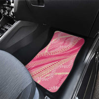 Polynesian Puakeniken Pikake Twisted Lei Car Mats Rose Pink - Polynesian Pride