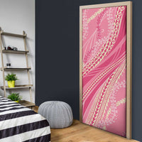 Polynesian Puakeniken Pikake Twisted Lei Door Cover Rose Pink - Polynesian Pride