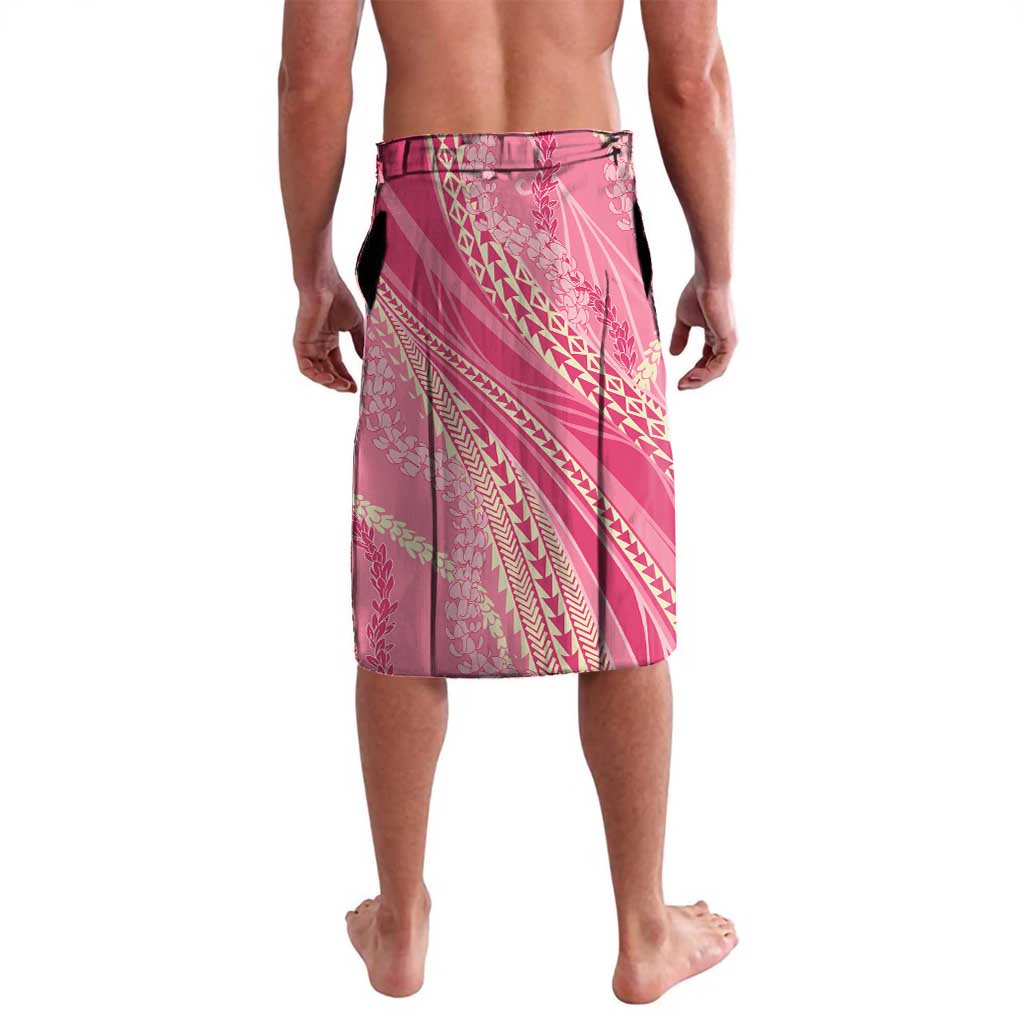 Polynesian Puakeniken Pikake Twisted Lei Lavalava Rose Pink - Polynesian Pride