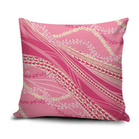 Polynesian Puakeniken Pikake Twisted Lei Pillow Cover Rose Pink - Polynesian Pride