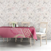Polynesian Puakeniken Pikake Twisted Lei Tablecloth Rose Pink - Polynesian Pride
