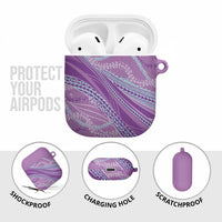 Polynesian Puakeniken Pikake Twisted Lei AirPods Case Amethys - Polynesian Pride