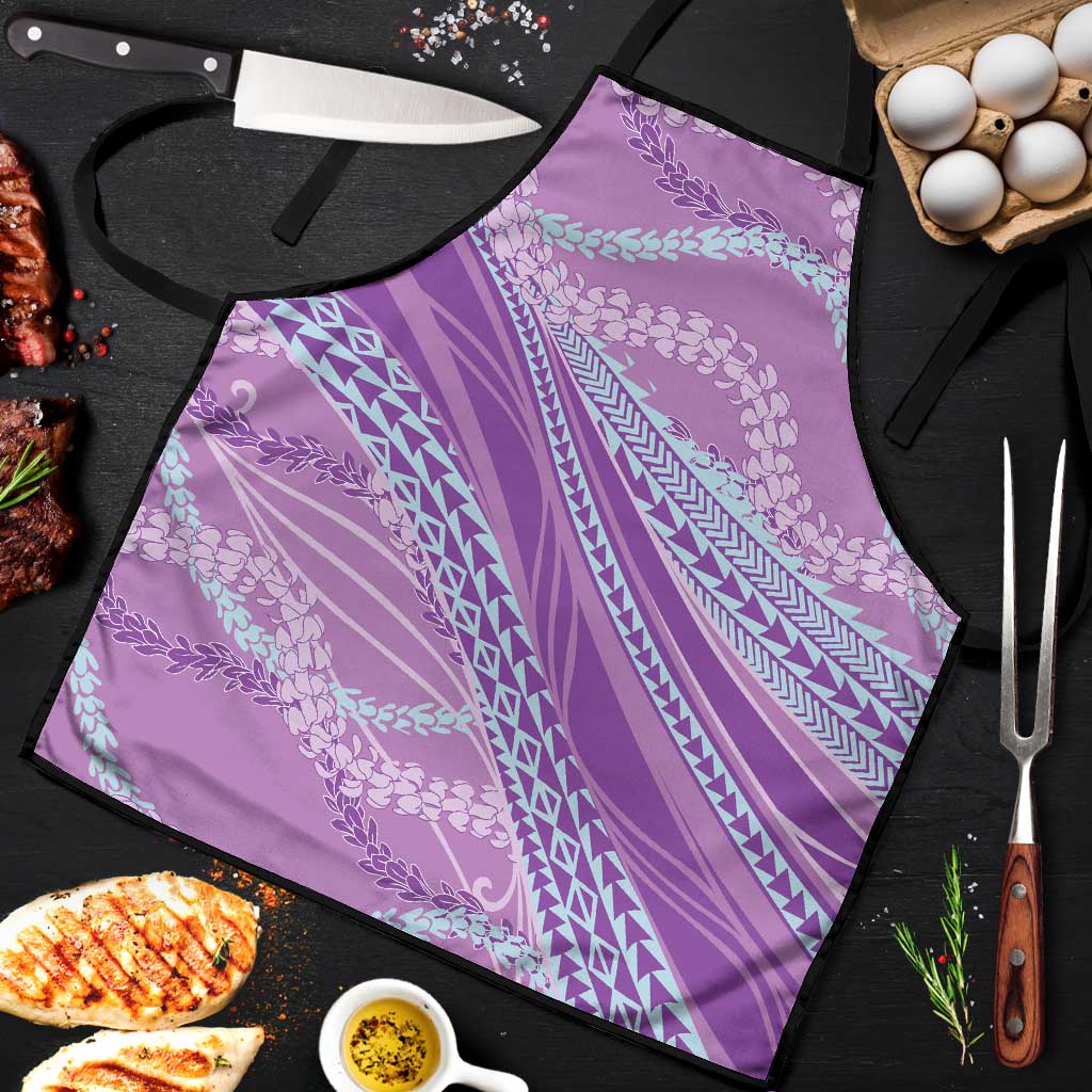 Polynesian Puakeniken Pikake Twisted Lei Apron Amethys - Polynesian Pride