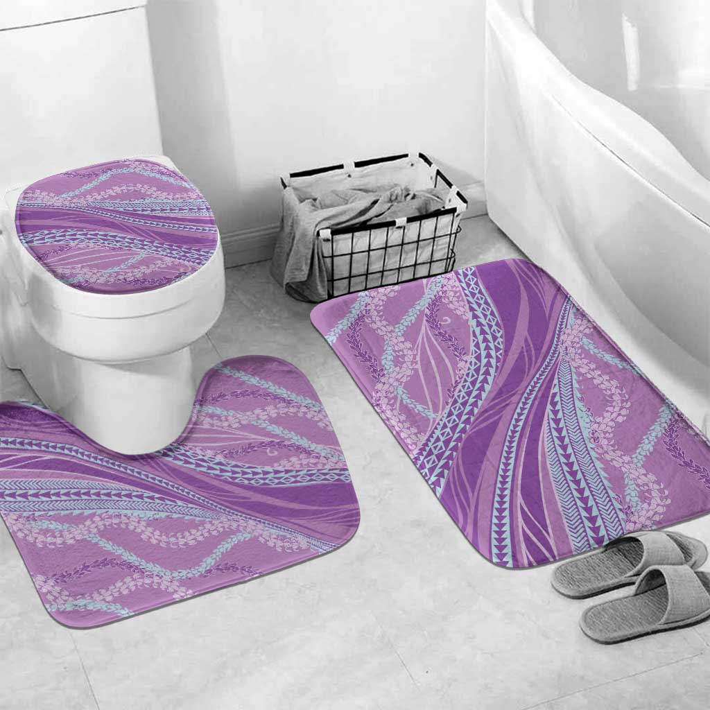 Polynesian Puakeniken Pikake Twisted Lei Bathroom Set Amethys - Polynesian Pride