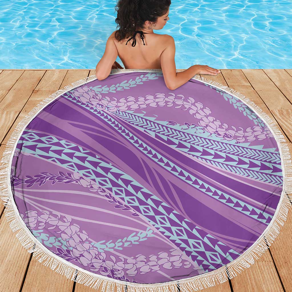 Polynesian Puakeniken Pikake Twisted Lei Beach Blanket Amethys - Polynesian Pride