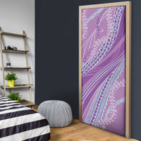 Polynesian Puakeniken Pikake Twisted Lei Door Cover Amethys - Polynesian Pride