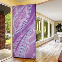 Polynesian Puakeniken Pikake Twisted Lei Door Cover Amethys - Polynesian Pride