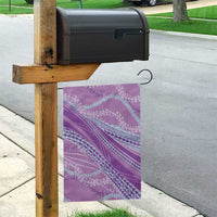 Polynesian Puakeniken Pikake Twisted Lei Garden Flag Amethys - Polynesian Pride