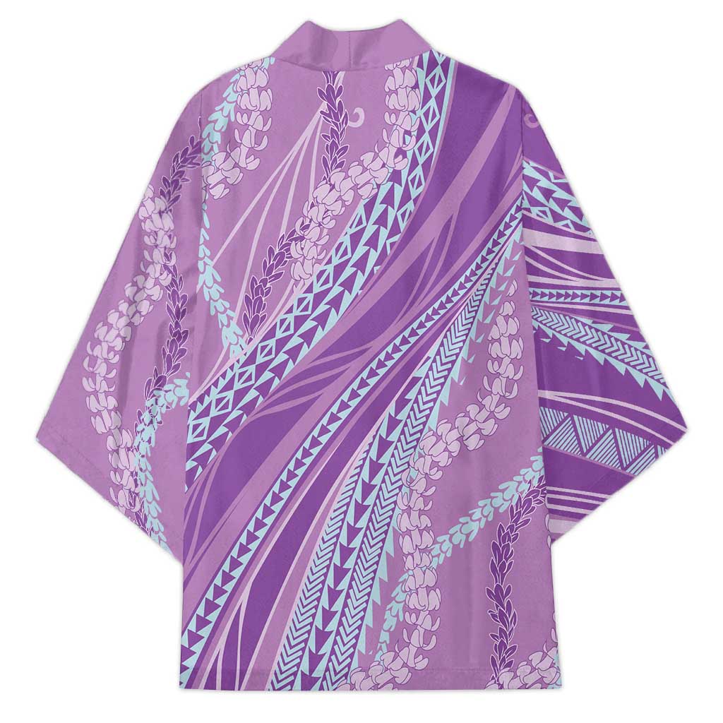 Polynesian Puakeniken Pikake Twisted Lei Kimono Amethys - Polynesian Pride