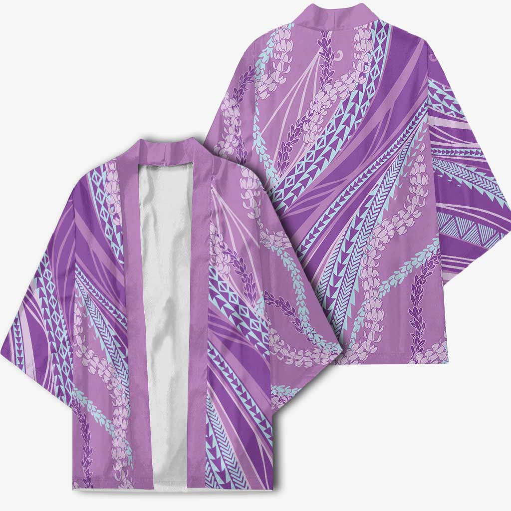 Polynesian Puakeniken Pikake Twisted Lei Kimono Amethys - Polynesian Pride