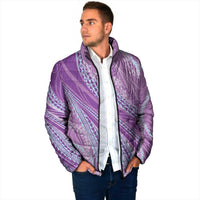 Polynesian Puakeniken Pikake Twisted Lei Padded Jacket Amethys - Polynesian Pride