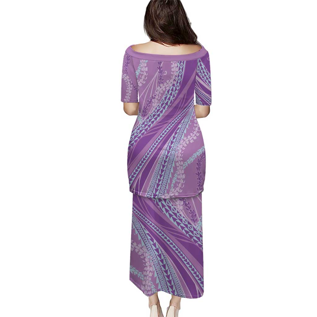 Polynesian Puakeniken Pikake Twisted Lei Puletasi Amethys - Polynesian Pride