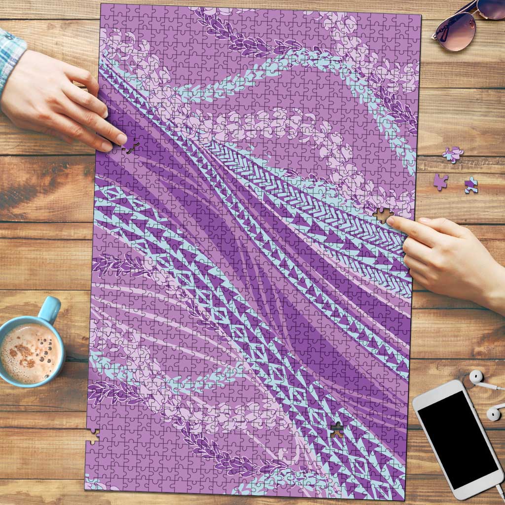 Polynesian Puakeniken Pikake Twisted Lei Puzzle Amethys - Polynesian Pride