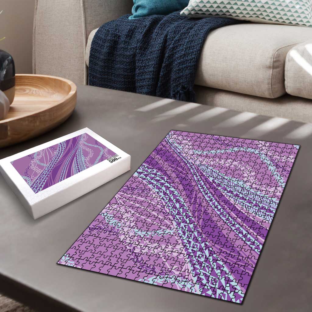 Polynesian Puakeniken Pikake Twisted Lei Puzzle Amethys - Polynesian Pride