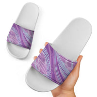 Polynesian Puakeniken Pikake Twisted Lei Slide Sandals Amethys - Polynesian Pride