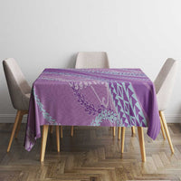 Polynesian Puakeniken Pikake Twisted Lei Tablecloth Amethys - Polynesian Pride