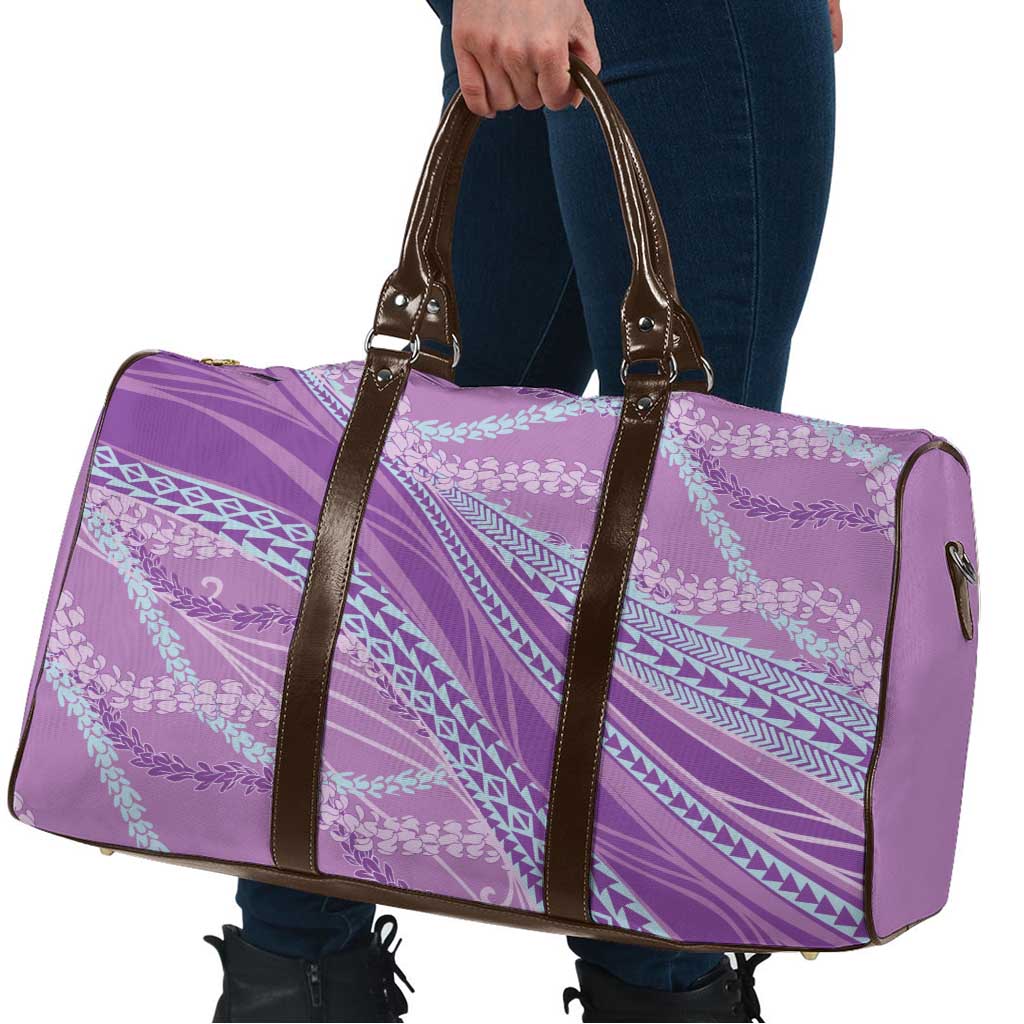 Polynesian Puakeniken Pikake Twisted Lei Travel Bag Amethys - Polynesian Pride