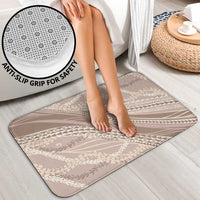 Polynesian Puakeniken Pikake Twisted Lei Bathroom Set Beige - Polynesian Pride