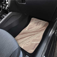 Polynesian Puakeniken Pikake Twisted Lei Car Mats Beige - Polynesian Pride