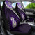 Personalised New Zealand Maori Car Seat Cover Manaia Paua Shell Purple LT7 - Polynesian Pride