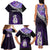 Personalised New Zealand Maori Family Matching Tank Maxi Dress and Hawaiian Shirt Manaia Paua Shell Purple LT7 - Polynesian Pride