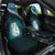 Personalised New Zealand Maori Car Seat Cover Manaia Paua Shell Turquoise LT7 One Size Turquoise - Polynesian Pride