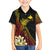 Personalized Papua New Guinea Kid Hawaiian Shirt Kundu Drum Carving Motifs