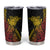 Personalized Papua New Guinea Tumbler Cup Kundu Drum Carving Motifs