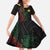 Personalized Papua New Guinea Family Matching Tank Maxi Dress and Hawaiian Shirt Kundu Drum Motifs - Sepik Colors