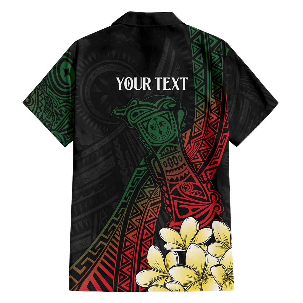 Personalized Papua New Guinea Family Matching Tank Maxi Dress and Hawaiian Shirt Kundu Drum Motifs - Sepik Colors LT7 - Polynesian Pride