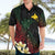 Personalized Papua New Guinea Hawaiian Shirt Kundu Drum Motifs - Sepik Colors