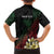Personalized Papua New Guinea Kid Hawaiian Shirt Kundu Drum Motifs - Sepik Colors
