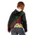 Personalized Papua New Guinea Kid Hoodie Kundu Drum Motifs - Sepik Colors