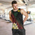 Personalized Papua New Guinea Men Tank Top Kundu Drum Motifs - Sepik Colors