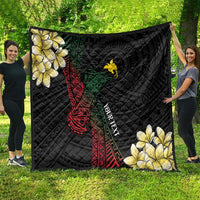 Personalized Papua New Guinea Quilt Kundu Drum Motifs - Sepik Colors