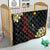 Personalized Papua New Guinea Quilt Kundu Drum Motifs - Sepik Colors