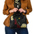 Personalized Papua New Guinea Shoulder Handbag Kundu Drum Motifs - Sepik Colors