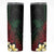 Personalized Papua New Guinea Skinny Tumbler Kundu Drum Motifs - Sepik Colors