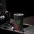 Personalized Papua New Guinea Tumbler Cup Kundu Drum Motifs - Sepik Colors