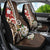 Bula Fiji Tagimaucia Mix Plumeria Masi Tapa Car Seat Cover Brown
