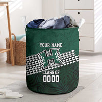 Hawaii Rainbow Warriors Alumni Custom Laundry Basket Kanaka Arrows Tropical Vibes