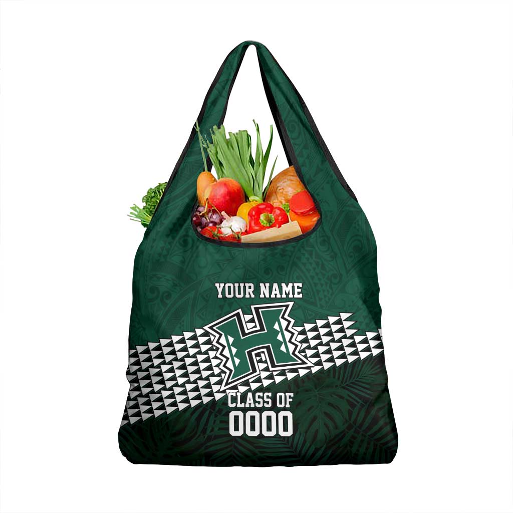 Hawaii Rainbow Warriors Alumni Custom Grocery Bag Kanaka Arrows Tropical Vibes
