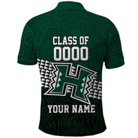 Hawaii Rainbow Warriors Alumni Custom Polo Shirt Kanaka Arrows Tropical Vibes