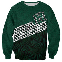 Hawaii Rainbow Warriors Alumni Custom Sweatshirt Kanaka Arrows Tropical Vibes